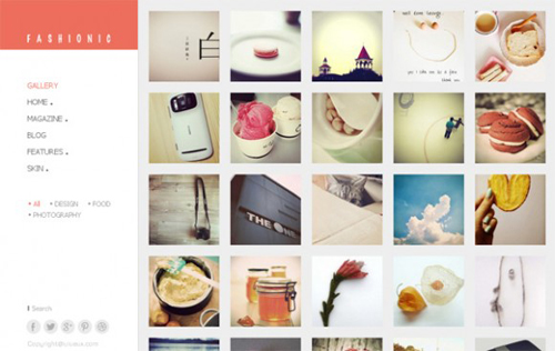 Grid Style WordPress Themes
