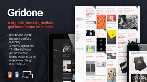 Grid Style WordPress Themes