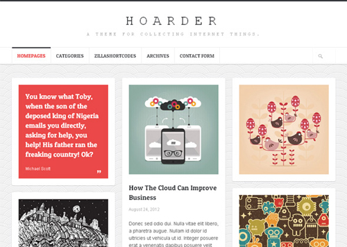 Grid Style WordPress Themes