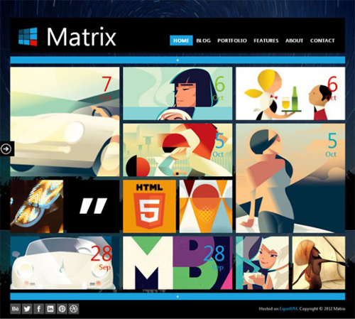 Grid Style WordPress Themes