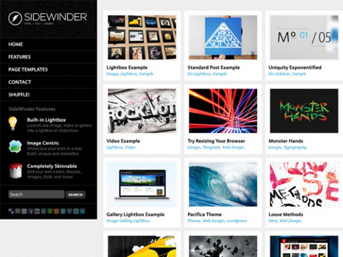 Grid Style WordPress Themes