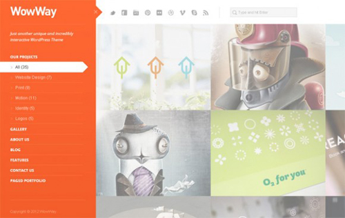 Grid Style WordPress Themes