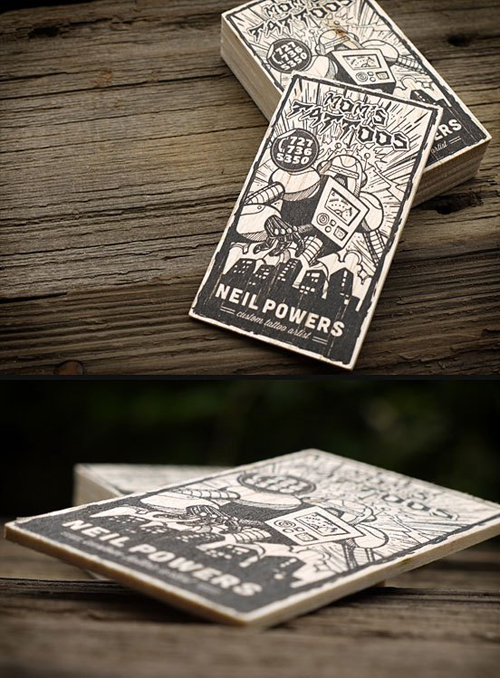 Illustrator Business Card Designs