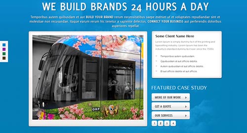 WordPress Themes powered by jQuery and Ajax