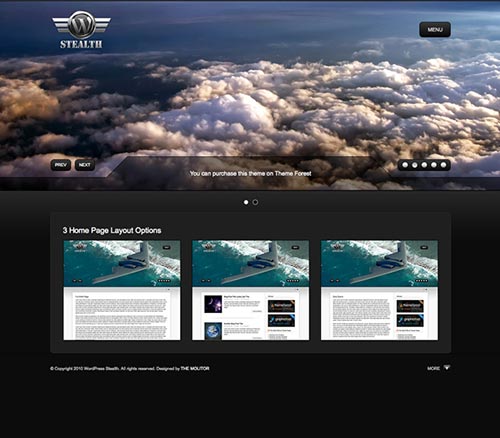 WordPress Themes powered by jQuery and Ajax