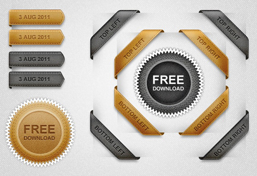 PSD Design Web Elements for Designers