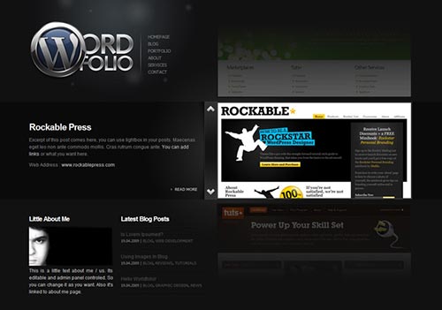 WordPress Themes powered by jQuery and Ajax