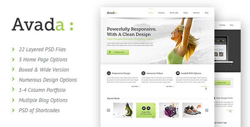 Corporate PSD Templates