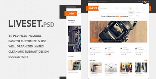 Corporate PSD Templates
