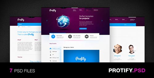 Corporate PSD Templates