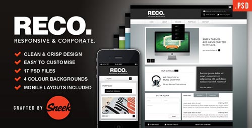 Corporate PSD Templates