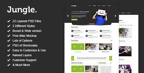 Corporate PSD Templates