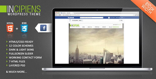 Incipiens Facebook Template