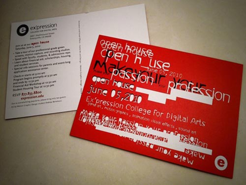 Typography Postcards