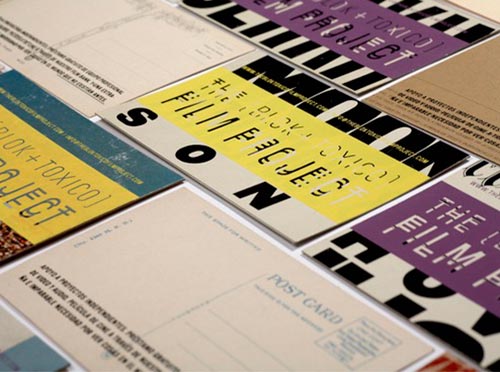 Typography Postcards