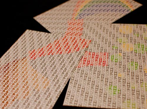 Typography Postcards