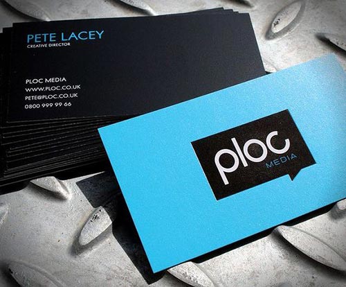 Blue Business Cards