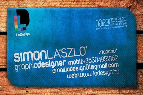 Blue Business Cards