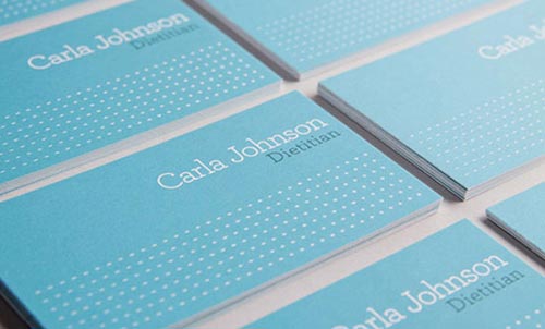 Blue Business Cards