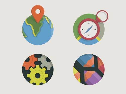 Flat Icons Design