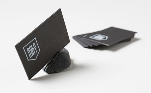 Thick Edge Business Cards