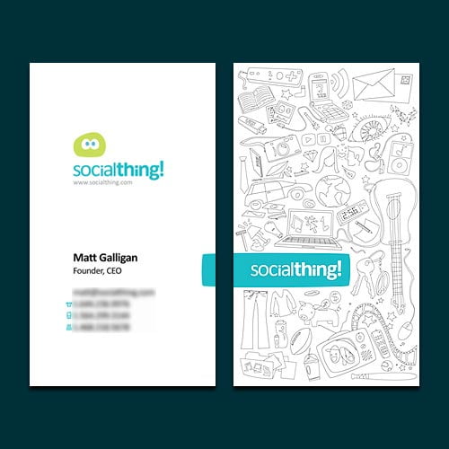 Double Sided business Cards Double Sided business Cards
