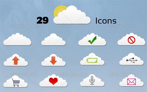 Premium Cloud Icons