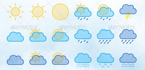 Premium Cloud Icons