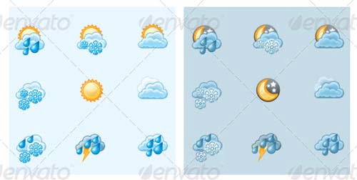Premium Cloud Icons