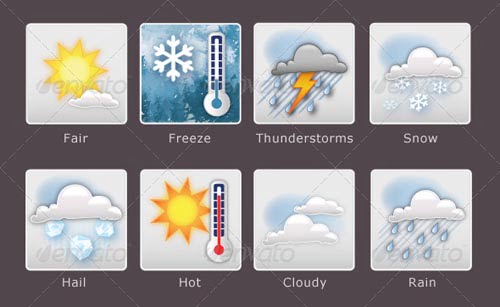 Premium Cloud Icons