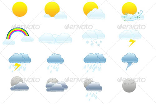 Premium Cloud Icons