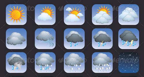 Premium Cloud Icons