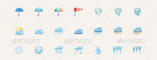Premium Cloud Icons