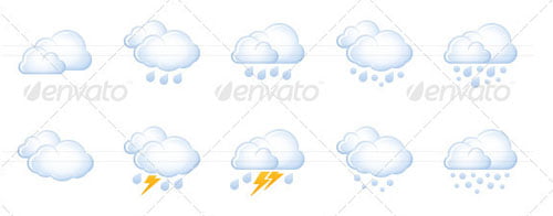 Premium Cloud Icons