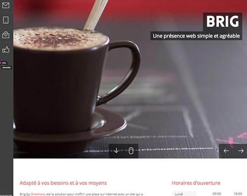 Single Page Web Designs Inspiration