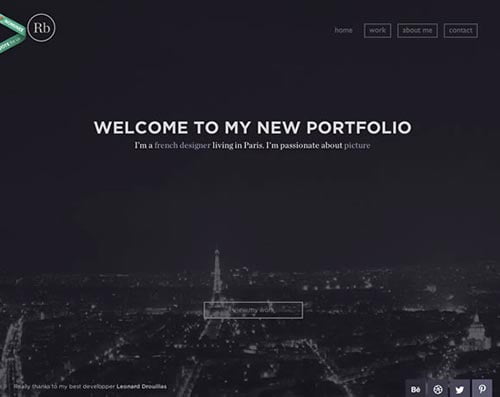 Single Page Web Designs Inspiration