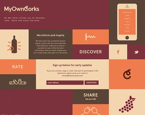 Single Page Web Designs Inspiration
