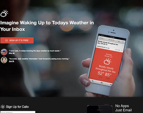 Single Page Web Designs Inspiration