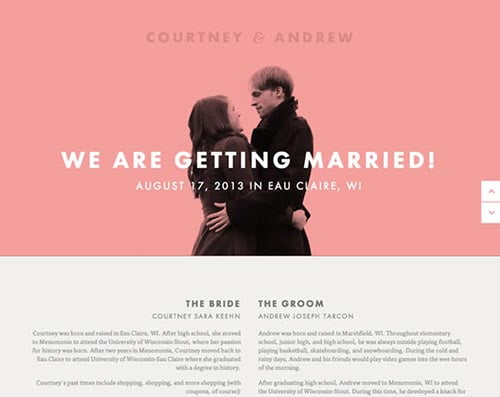 Single Page Web Designs Inspiration