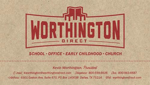 Vintage Business Card