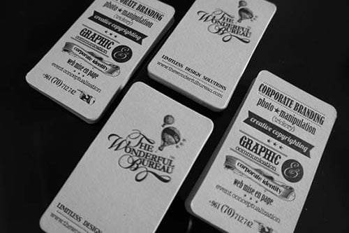 Vintage Business Card