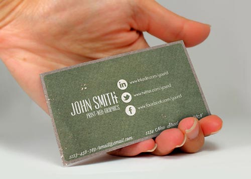 Vintage Business Card