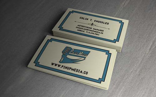 Vintage Business Card