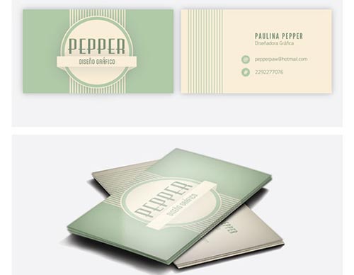 Vintage Business Card
