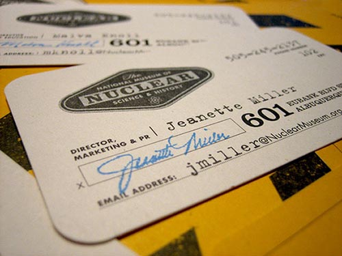 Vintage Business Card