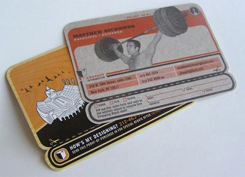 Vintage Business Card