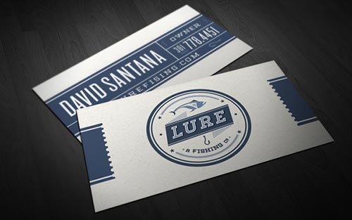 Vintage Business Card
