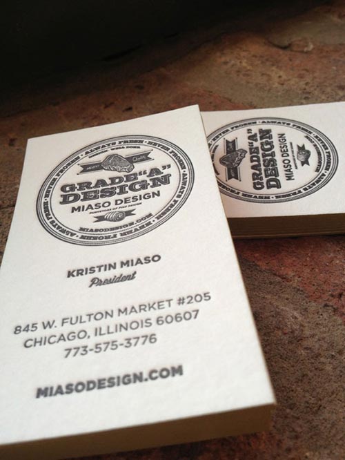 Vintage Business Card