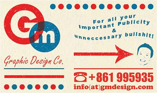 Vintage Business Card