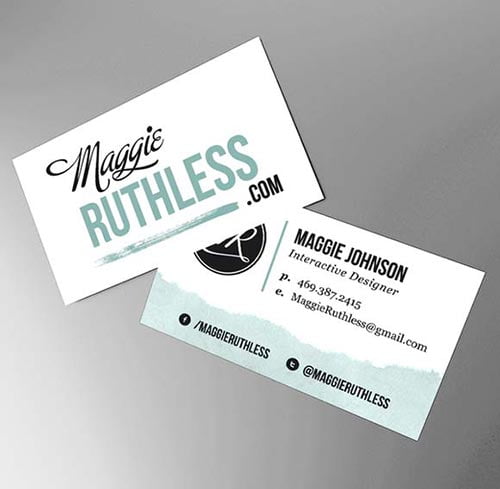 Vintage Business Card
